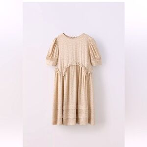 Zara ruffled floral dress  girls dress size 11-12